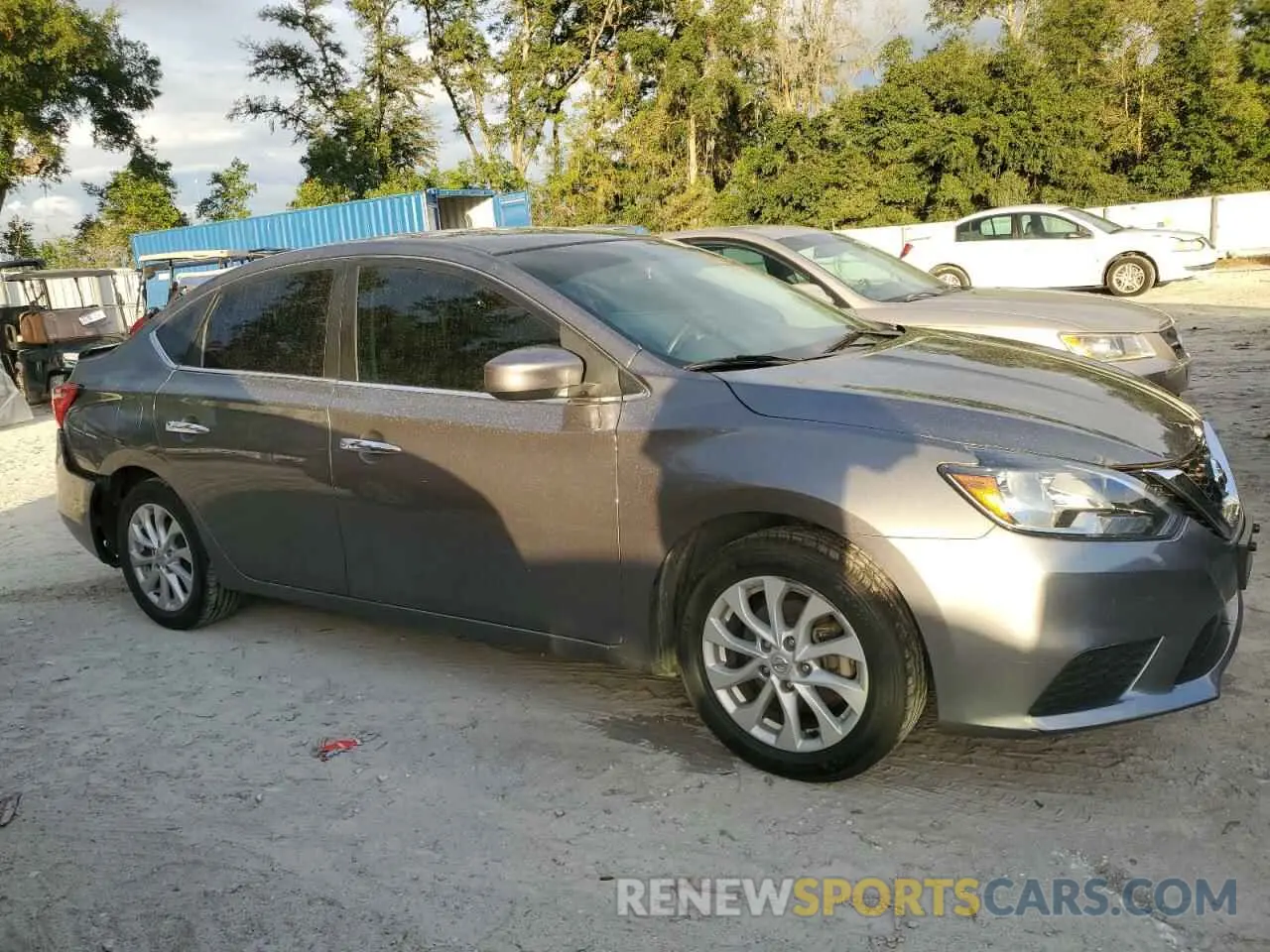 4 Photograph of a damaged car 3N1AB7AP1KY372784 NISSAN SENTRA 2019