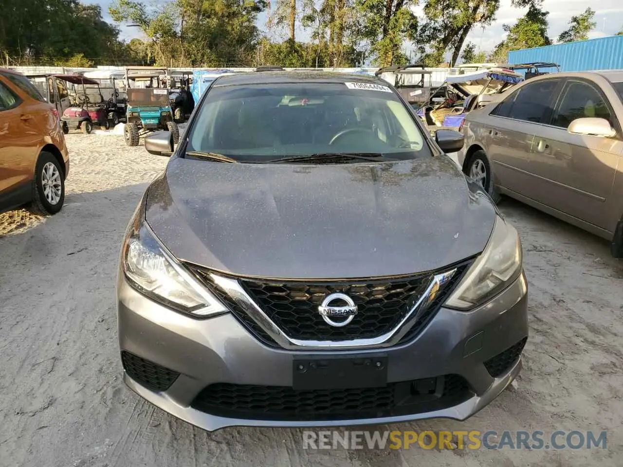 5 Photograph of a damaged car 3N1AB7AP1KY372784 NISSAN SENTRA 2019