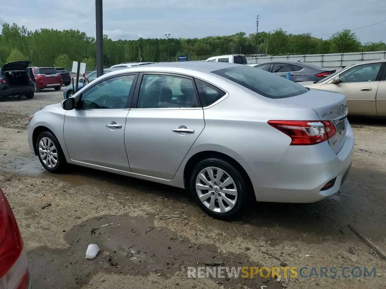 2 Photograph of a damaged car 3N1AB7AP1KY373319 NISSAN SENTRA 2019