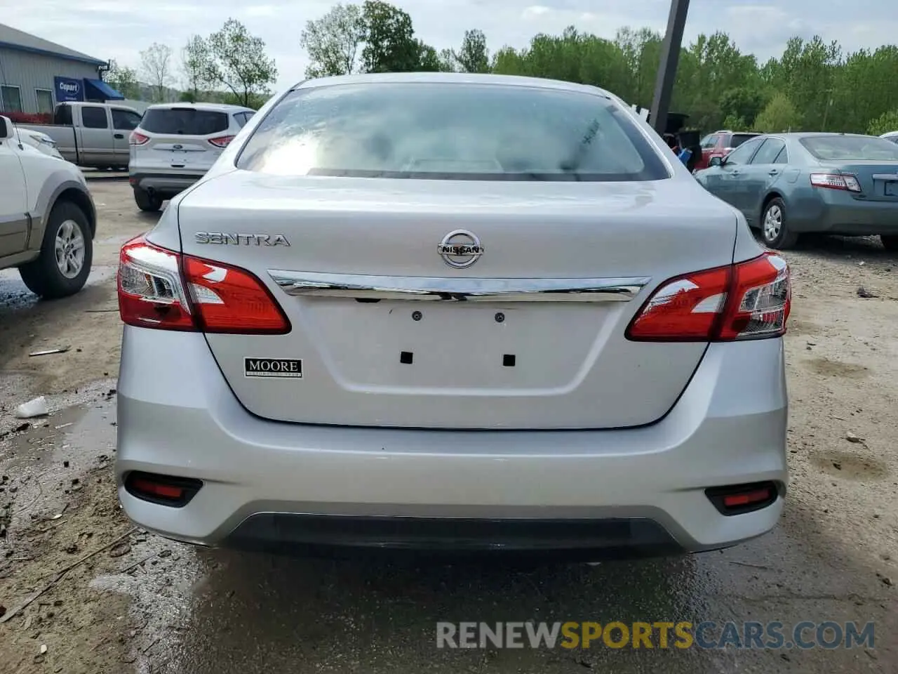 6 Photograph of a damaged car 3N1AB7AP1KY373319 NISSAN SENTRA 2019