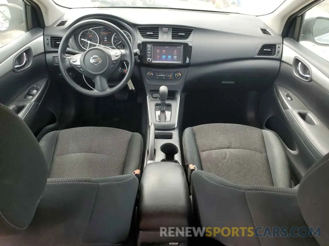 8 Photograph of a damaged car 3N1AB7AP1KY373319 NISSAN SENTRA 2019