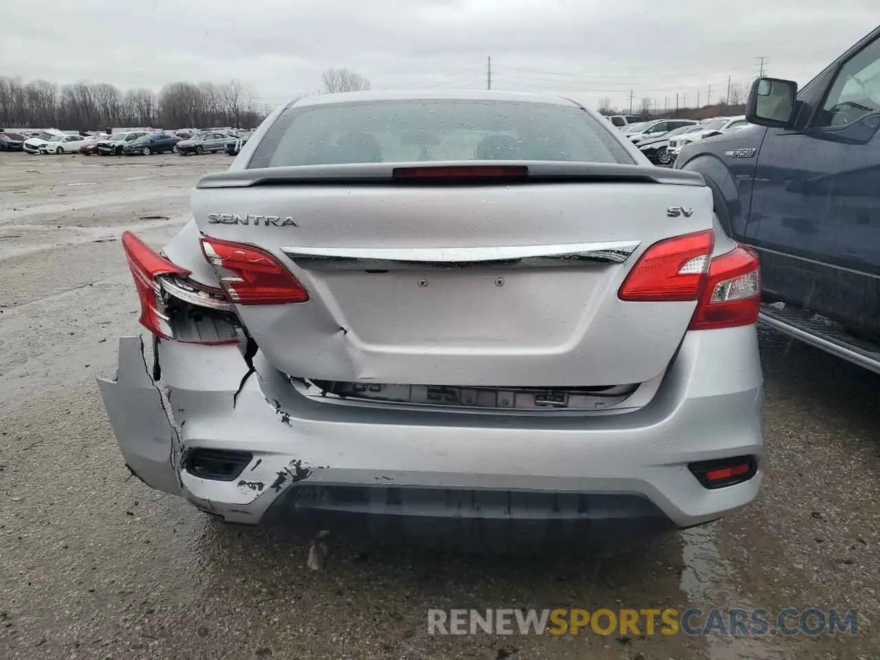 6 Photograph of a damaged car 3N1AB7AP1KY375409 NISSAN SENTRA 2019