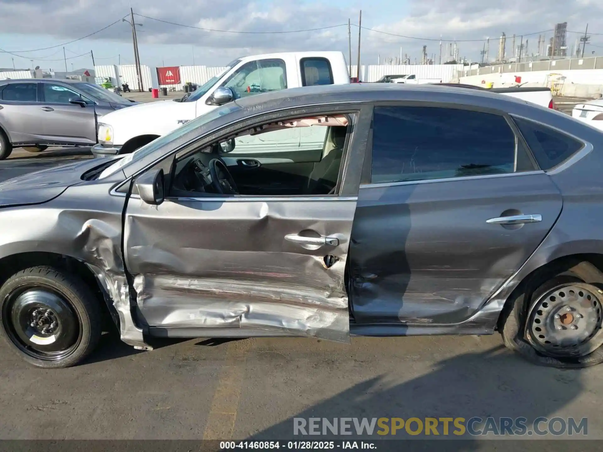 15 Photograph of a damaged car 3N1AB7AP1KY375457 NISSAN SENTRA 2019