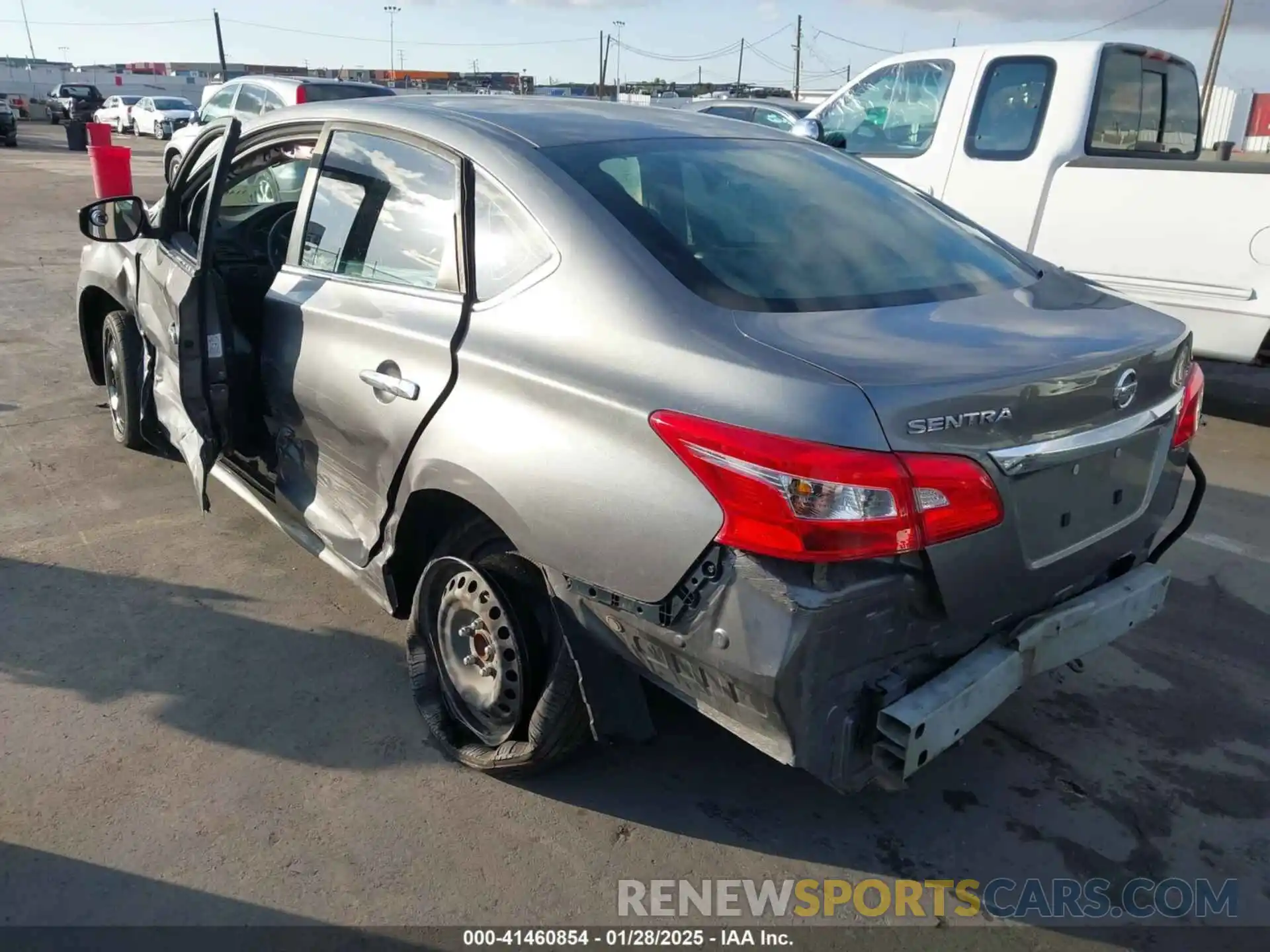 3 Photograph of a damaged car 3N1AB7AP1KY375457 NISSAN SENTRA 2019