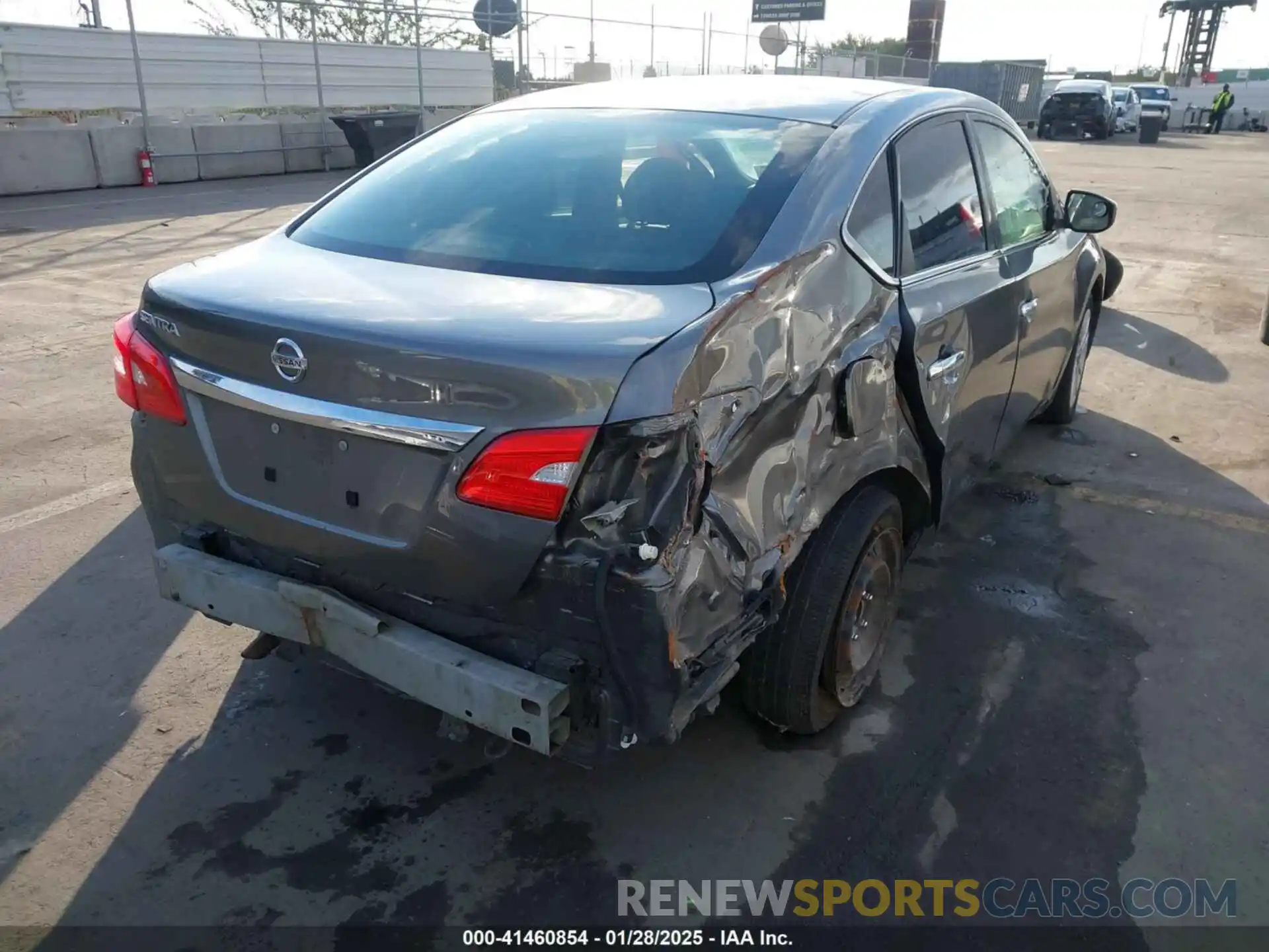 4 Photograph of a damaged car 3N1AB7AP1KY375457 NISSAN SENTRA 2019