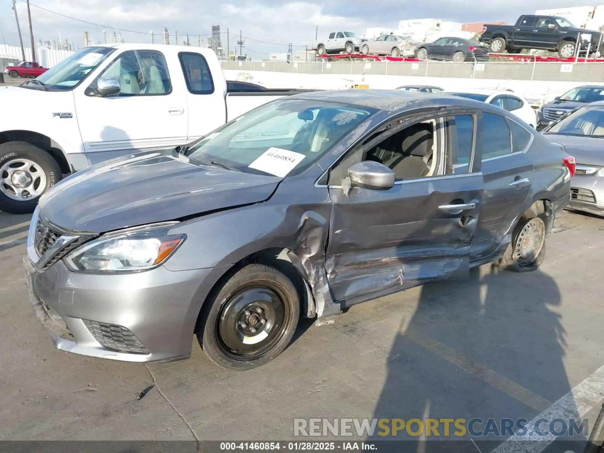 6 Photograph of a damaged car 3N1AB7AP1KY375457 NISSAN SENTRA 2019