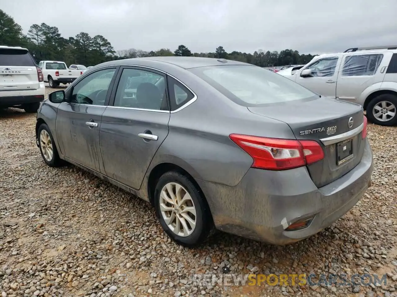 2 Photograph of a damaged car 3N1AB7AP1KY379654 NISSAN SENTRA 2019