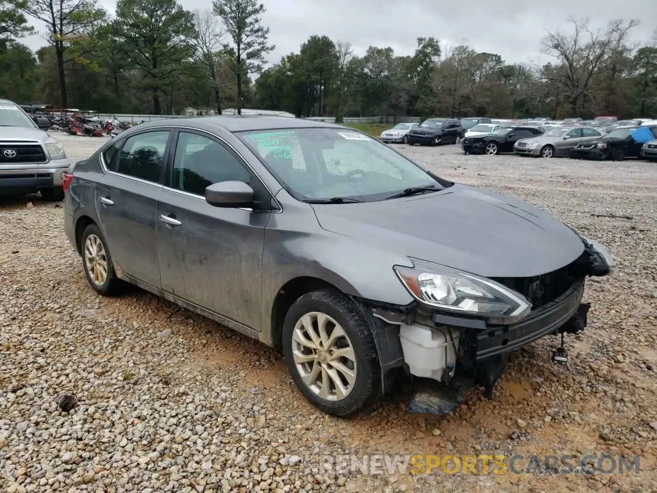 4 Photograph of a damaged car 3N1AB7AP1KY379654 NISSAN SENTRA 2019