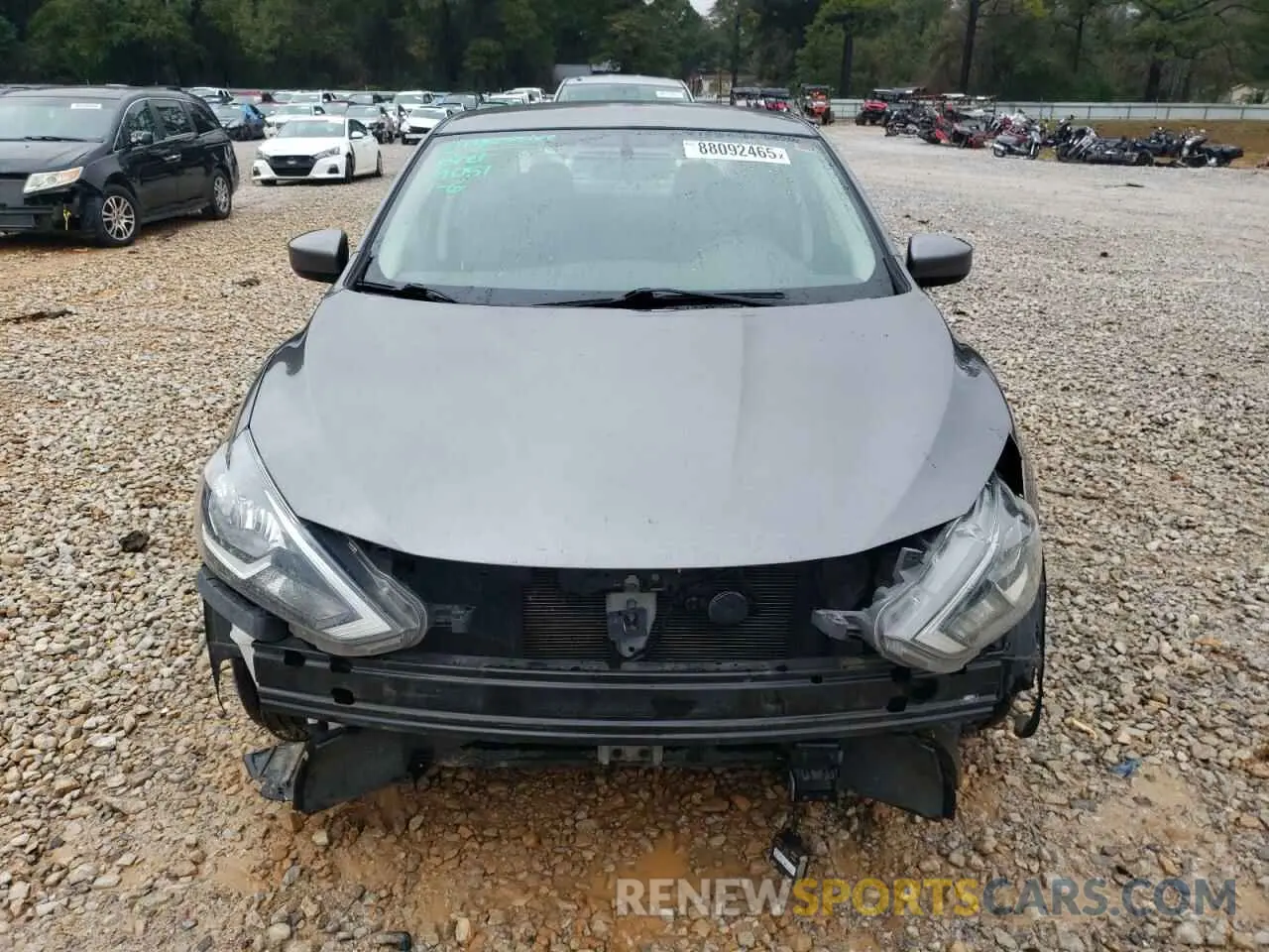 5 Photograph of a damaged car 3N1AB7AP1KY379654 NISSAN SENTRA 2019