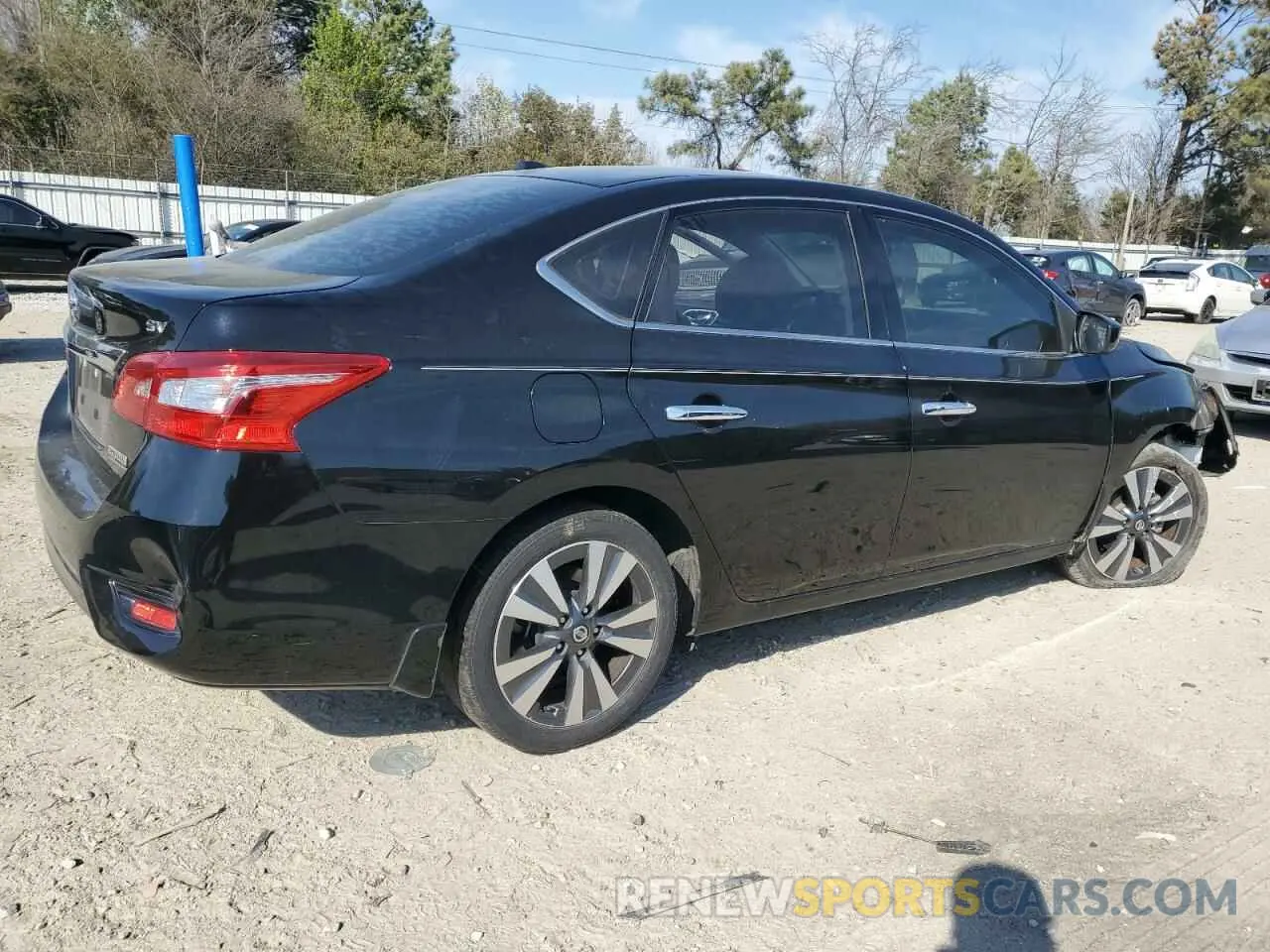 3 Photograph of a damaged car 3N1AB7AP1KY384823 NISSAN SENTRA 2019