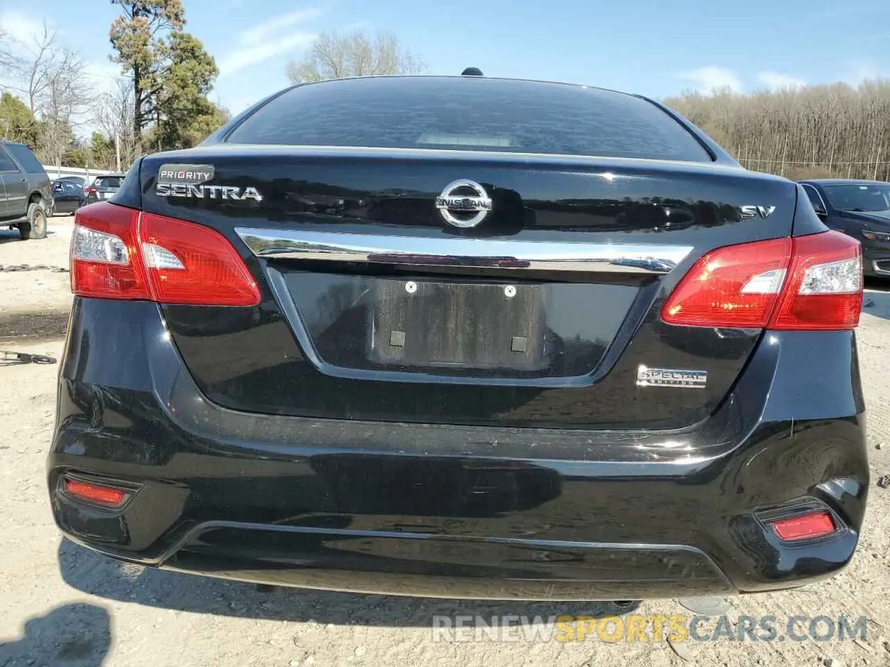 6 Photograph of a damaged car 3N1AB7AP1KY384823 NISSAN SENTRA 2019