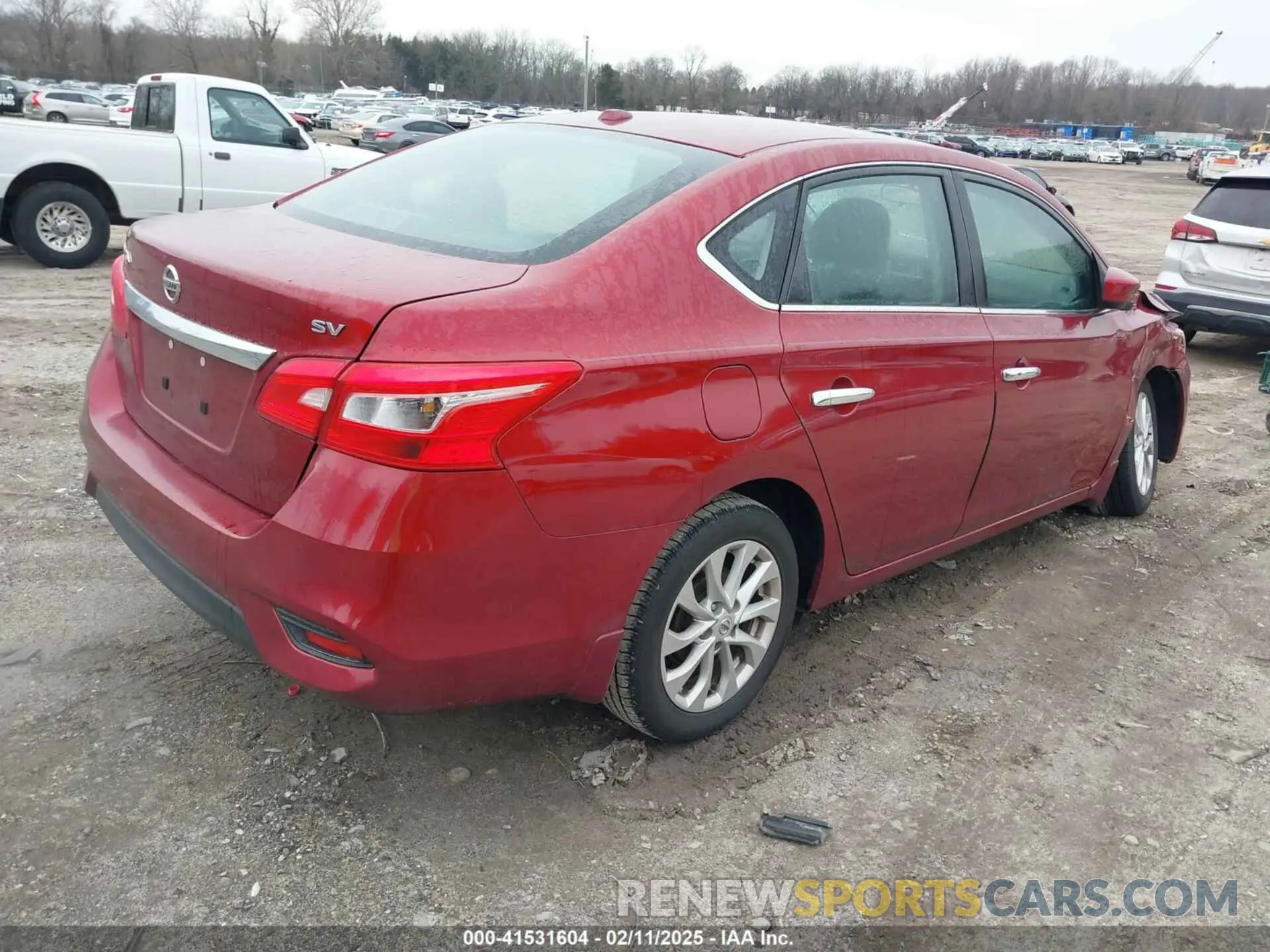 4 Photograph of a damaged car 3N1AB7AP1KY395532 NISSAN SENTRA 2019