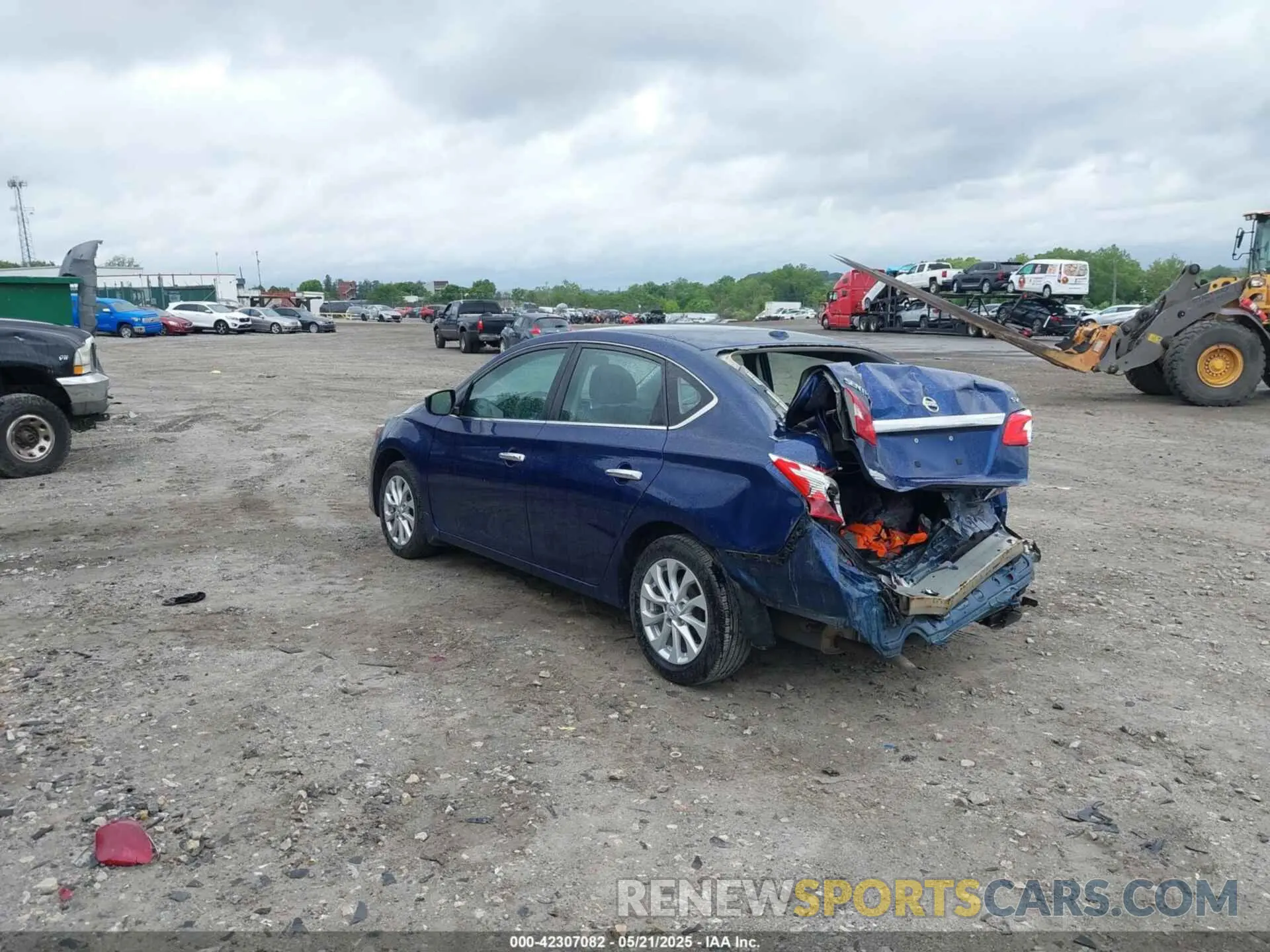 3 Photograph of a damaged car 3N1AB7AP1KY398852 NISSAN SENTRA 2019