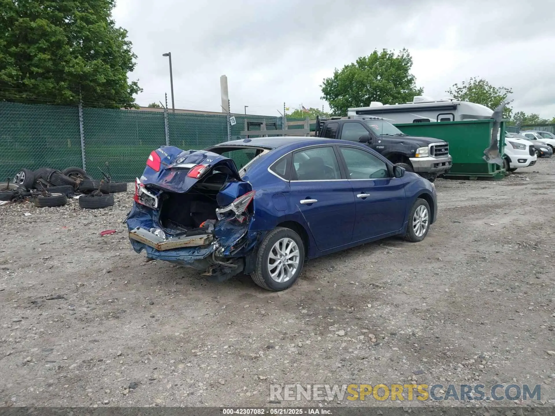 4 Photograph of a damaged car 3N1AB7AP1KY398852 NISSAN SENTRA 2019