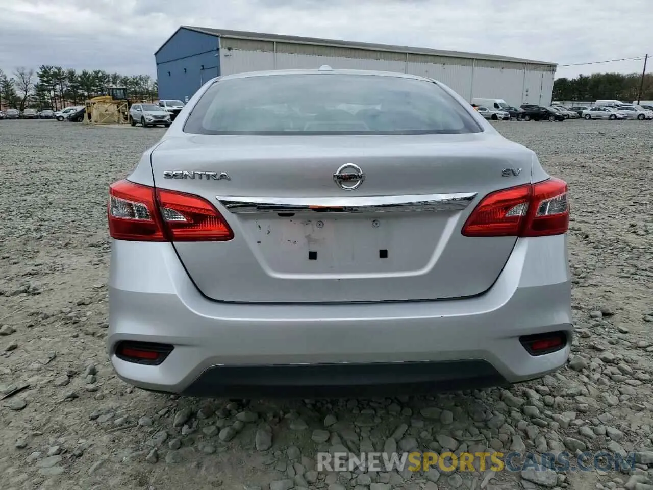 6 Photograph of a damaged car 3N1AB7AP1KY400048 NISSAN SENTRA 2019
