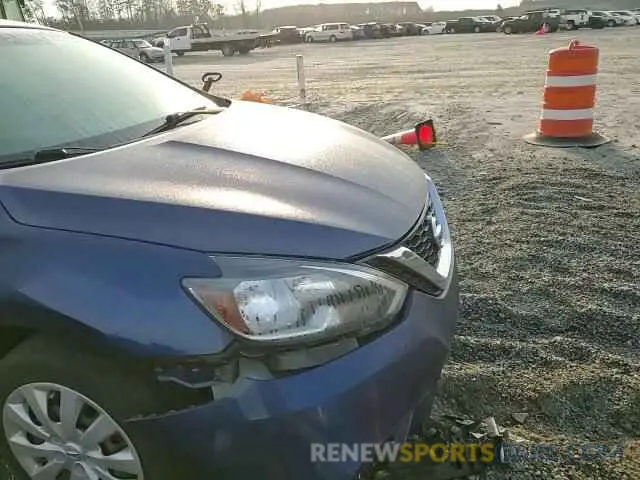 11 Photograph of a damaged car 3N1AB7AP1KY409316 NISSAN SENTRA 2019