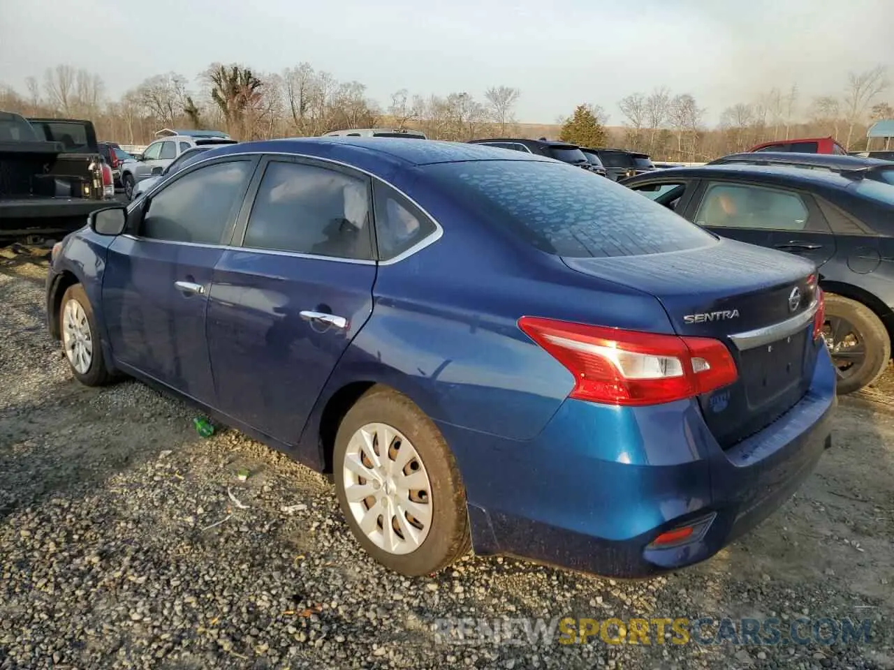 2 Photograph of a damaged car 3N1AB7AP1KY409316 NISSAN SENTRA 2019