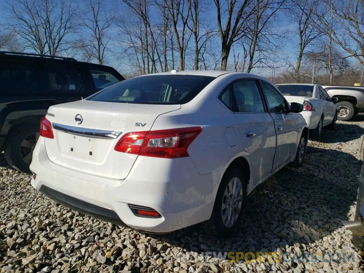 3 Photograph of a damaged car 3N1AB7AP1KY413009 NISSAN SENTRA 2019