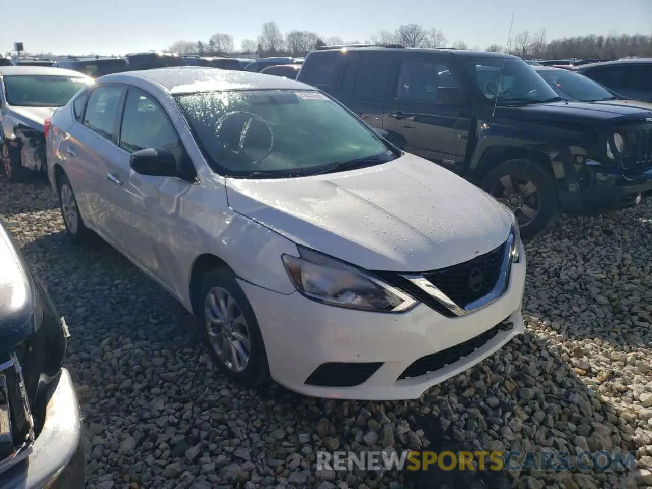 4 Photograph of a damaged car 3N1AB7AP1KY413009 NISSAN SENTRA 2019