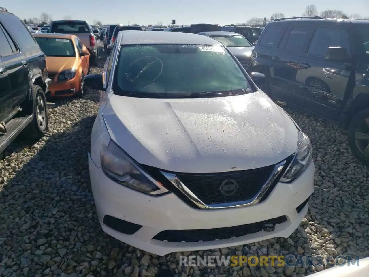 5 Photograph of a damaged car 3N1AB7AP1KY413009 NISSAN SENTRA 2019