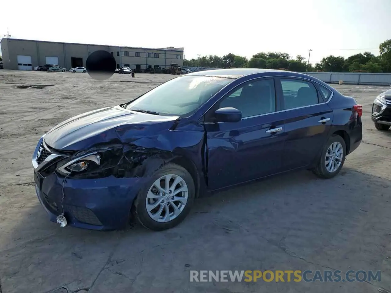 1 Photograph of a damaged car 3N1AB7AP1KY413589 NISSAN SENTRA 2019