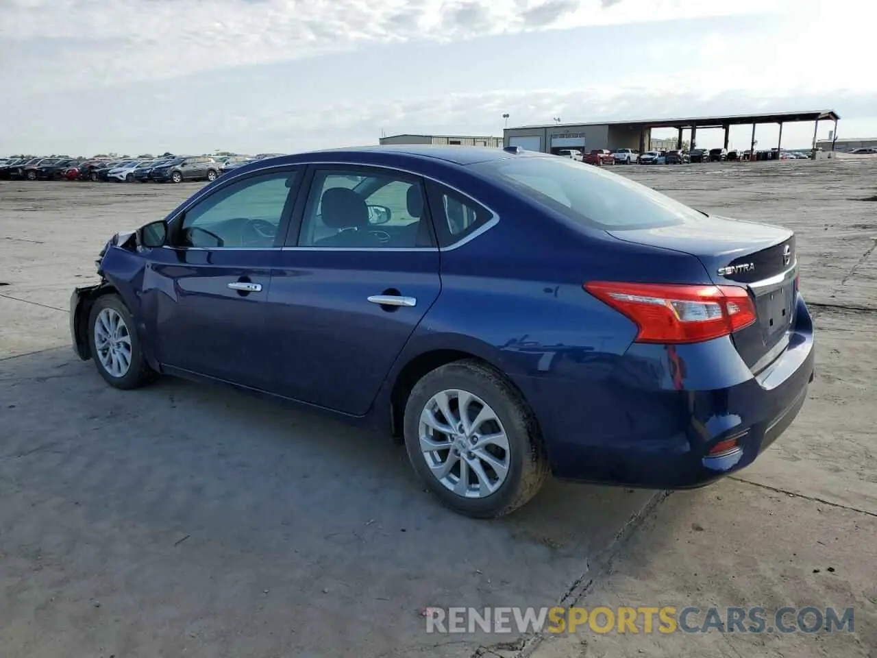 2 Photograph of a damaged car 3N1AB7AP1KY413589 NISSAN SENTRA 2019