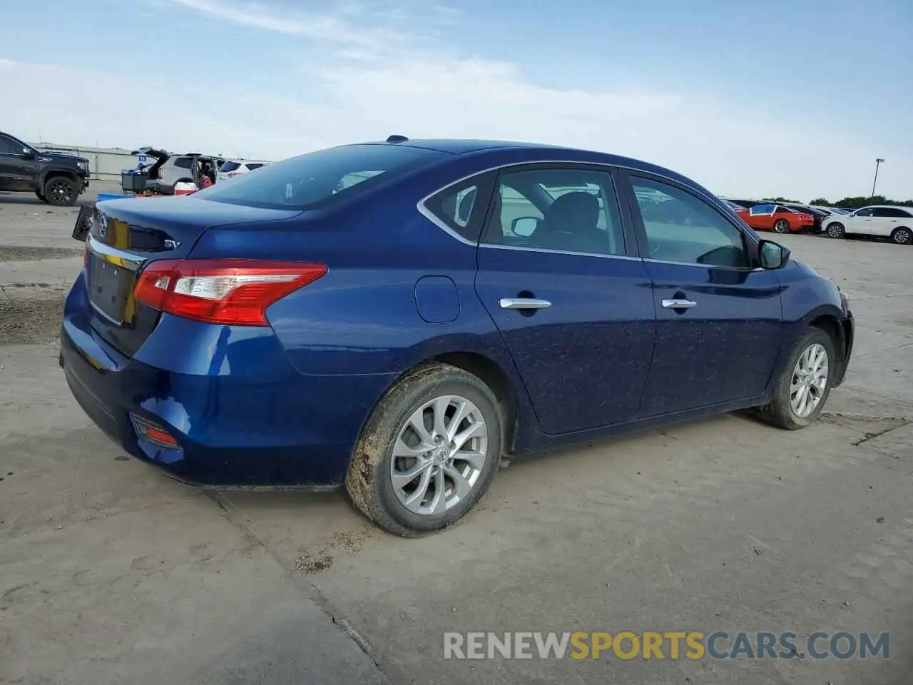3 Photograph of a damaged car 3N1AB7AP1KY413589 NISSAN SENTRA 2019