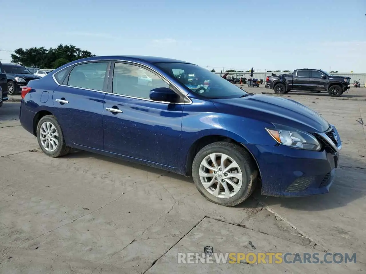 4 Photograph of a damaged car 3N1AB7AP1KY413589 NISSAN SENTRA 2019