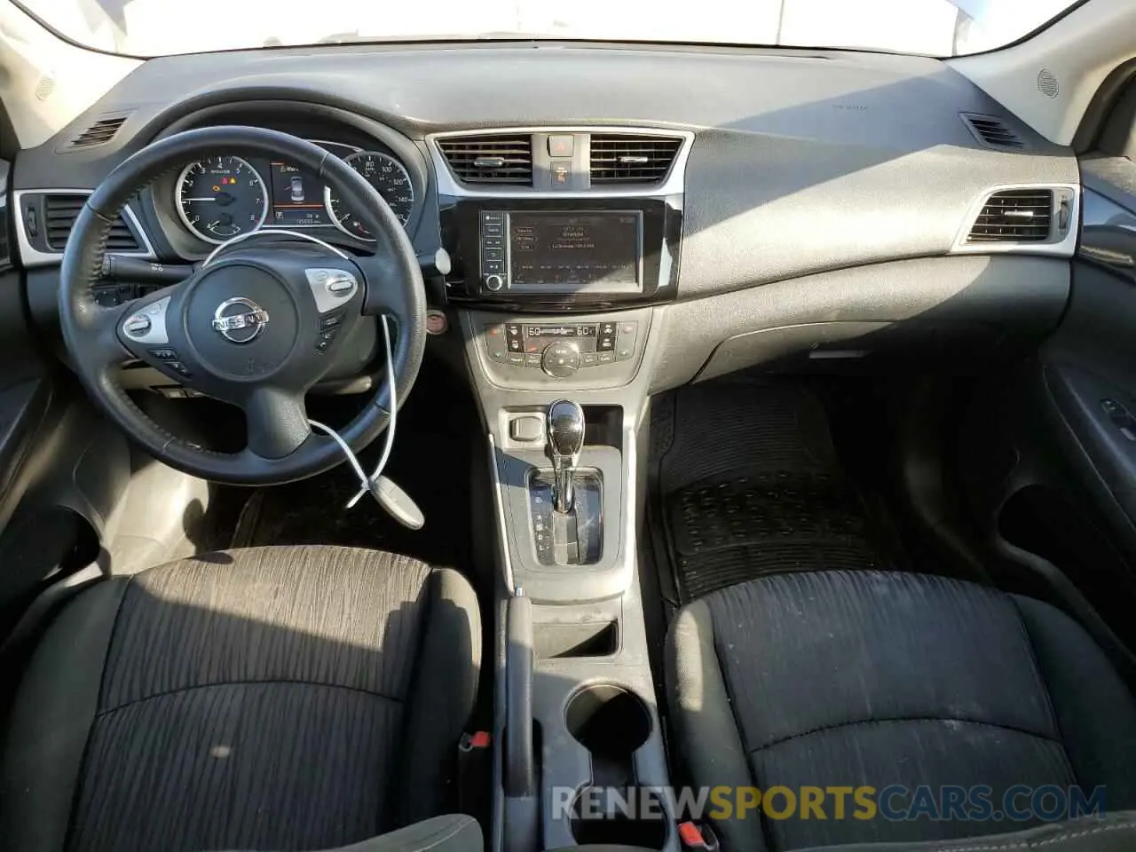 8 Photograph of a damaged car 3N1AB7AP1KY413589 NISSAN SENTRA 2019