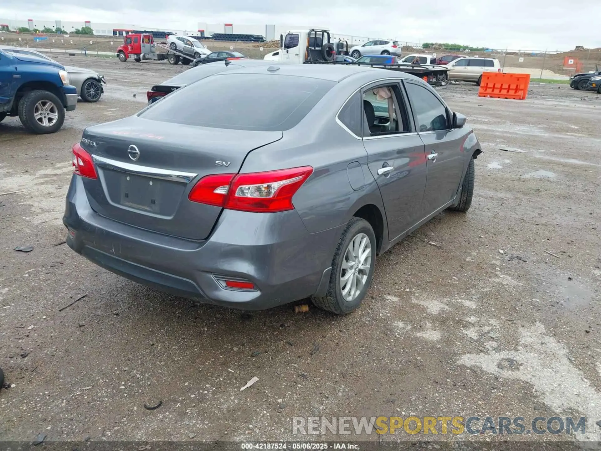 4 Photograph of a damaged car 3N1AB7AP1KY425046 NISSAN SENTRA 2019