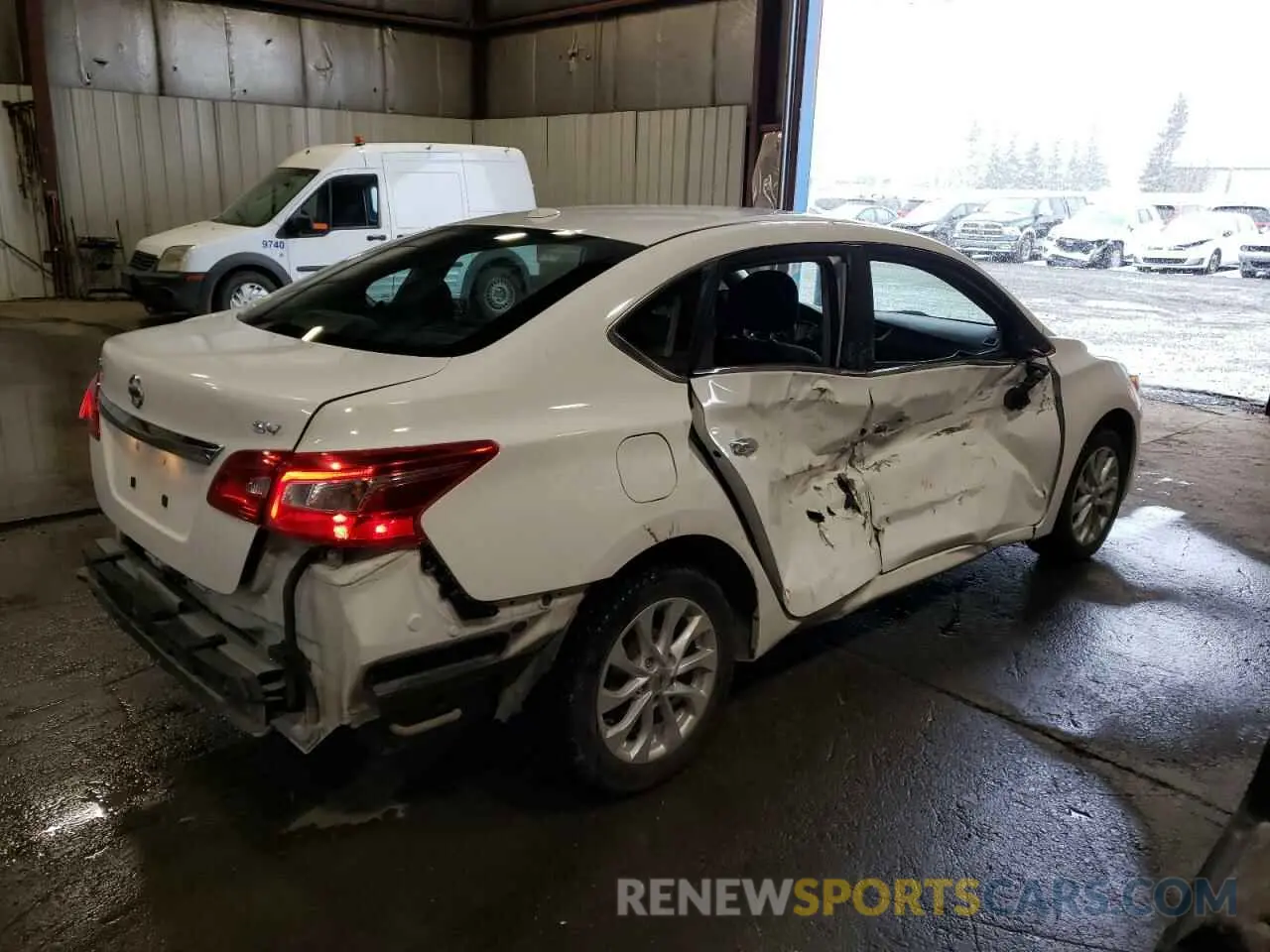 3 Photograph of a damaged car 3N1AB7AP1KY427962 NISSAN SENTRA 2019