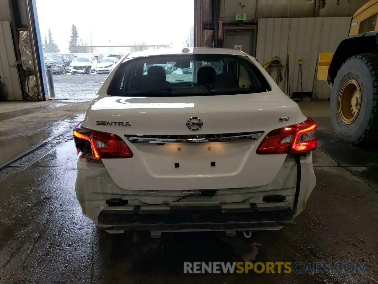 6 Photograph of a damaged car 3N1AB7AP1KY427962 NISSAN SENTRA 2019