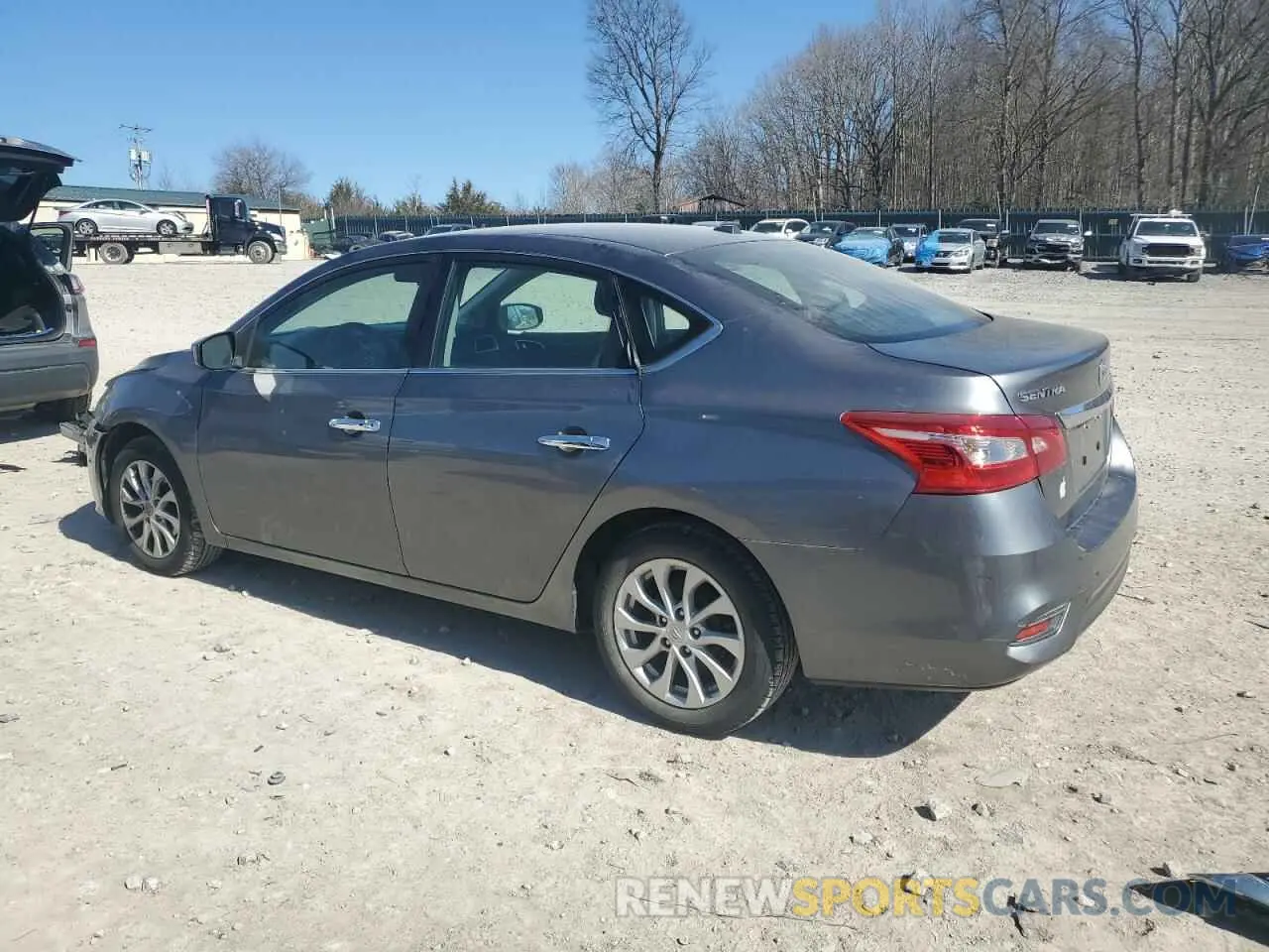 2 Photograph of a damaged car 3N1AB7AP1KY429324 NISSAN SENTRA 2019