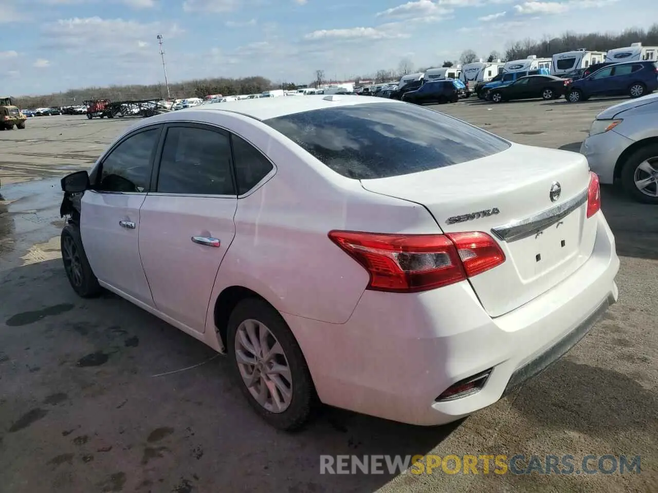 2 Photograph of a damaged car 3N1AB7AP1KY433390 NISSAN SENTRA 2019