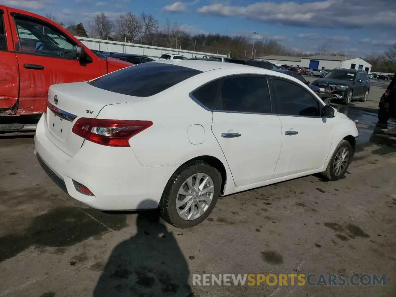 3 Photograph of a damaged car 3N1AB7AP1KY433390 NISSAN SENTRA 2019