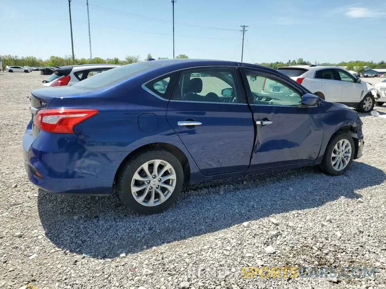 3 Photograph of a damaged car 3N1AB7AP1KY437584 NISSAN SENTRA 2019