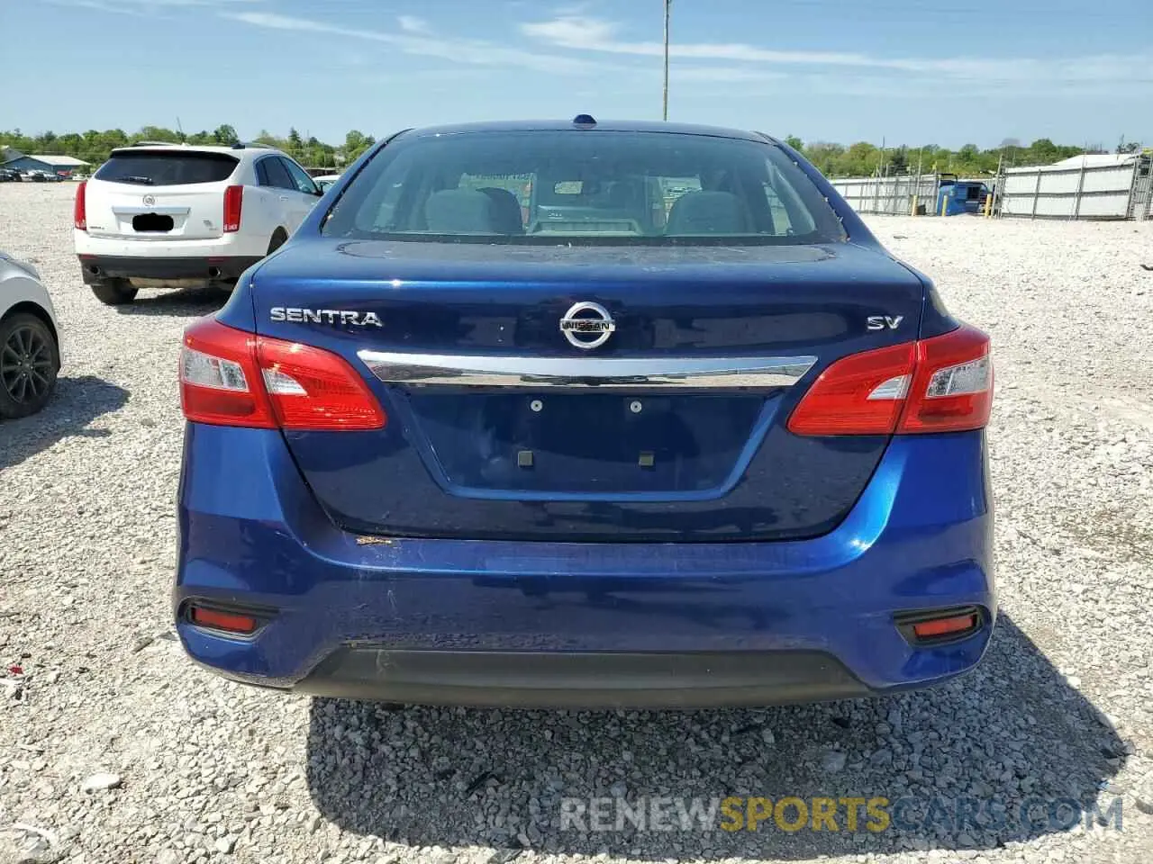 6 Photograph of a damaged car 3N1AB7AP1KY437584 NISSAN SENTRA 2019