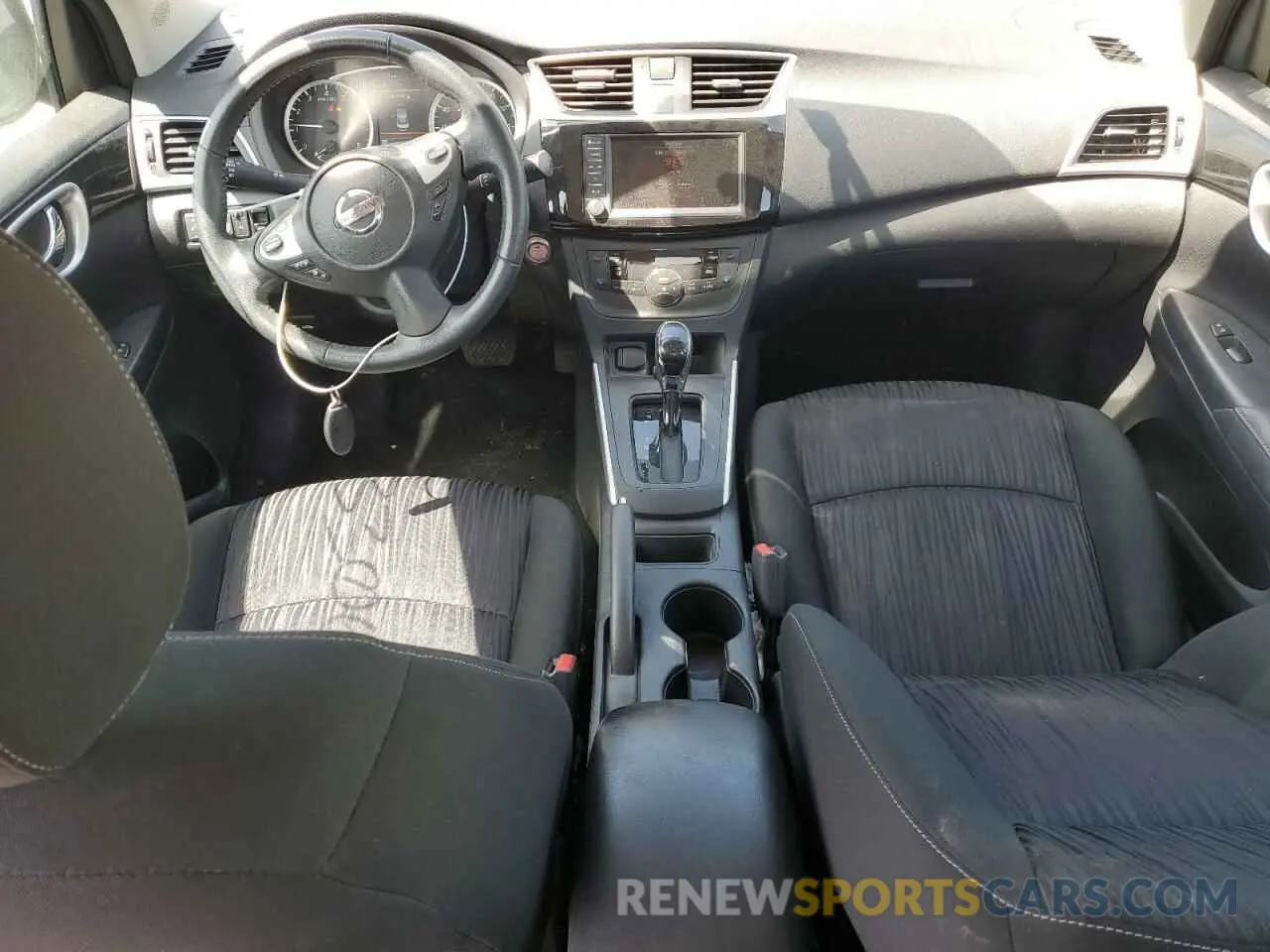 8 Photograph of a damaged car 3N1AB7AP1KY437584 NISSAN SENTRA 2019