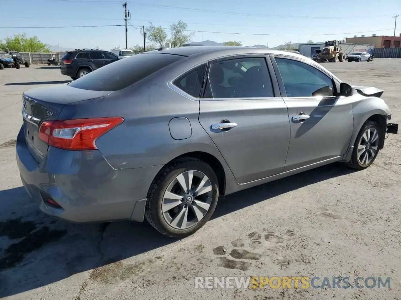 3 Photograph of a damaged car 3N1AB7AP1KY438475 NISSAN SENTRA 2019