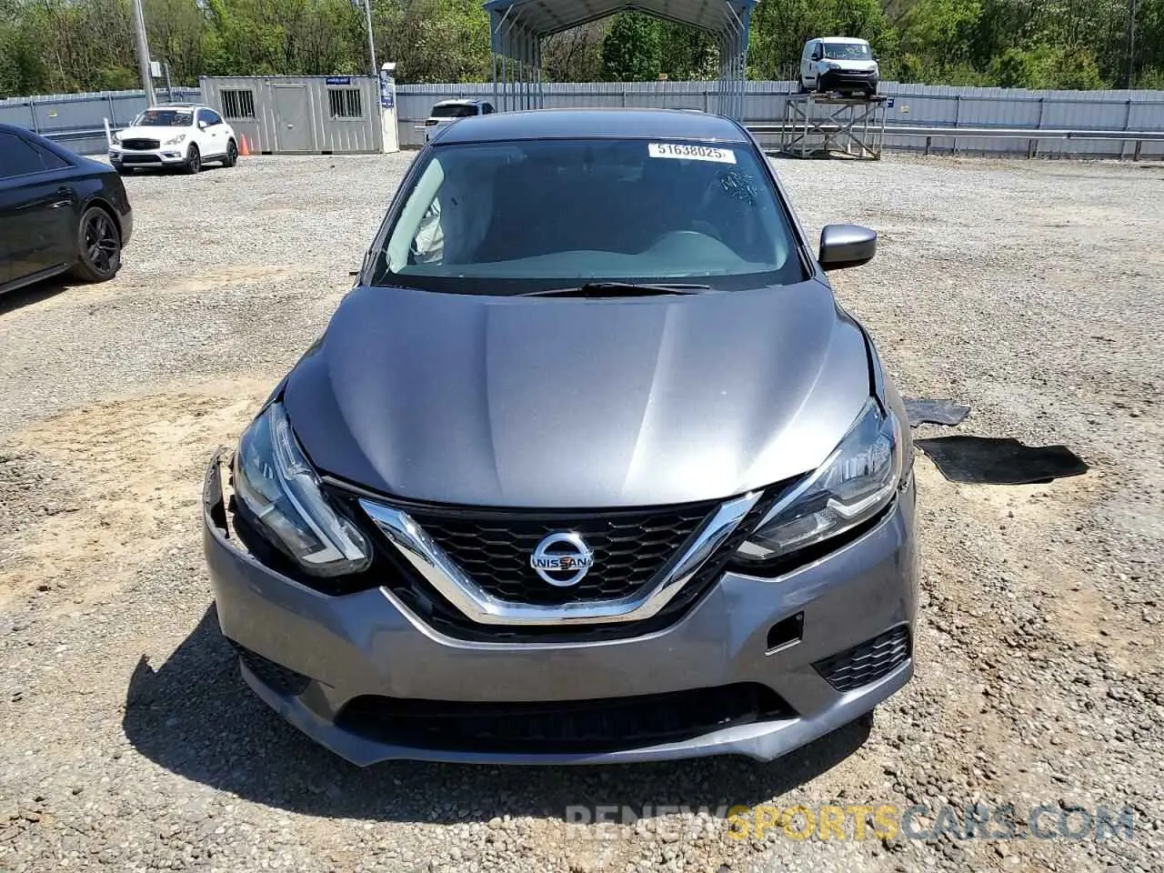 5 Photograph of a damaged car 3N1AB7AP1KY443109 NISSAN SENTRA 2019