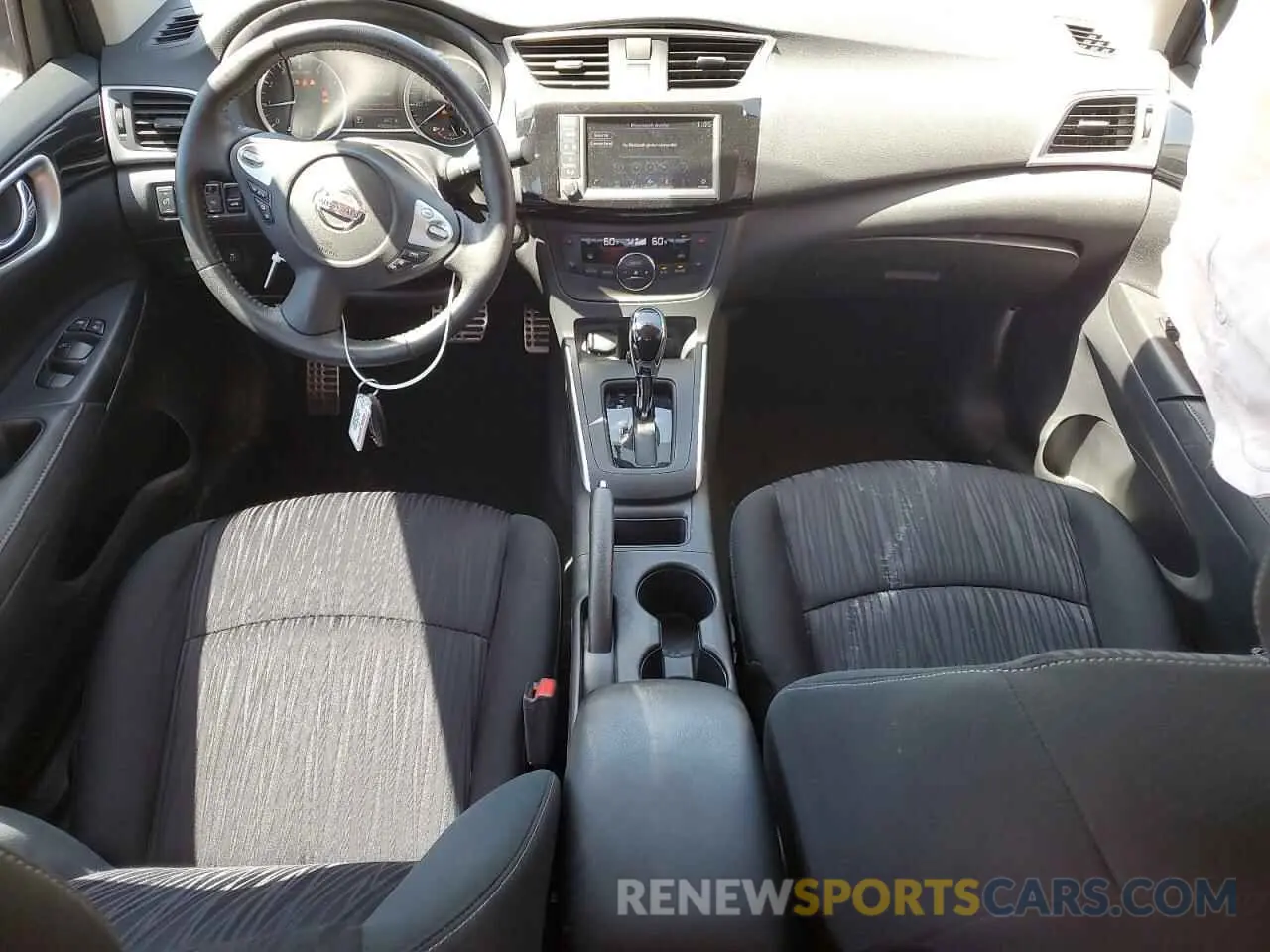 8 Photograph of a damaged car 3N1AB7AP1KY443109 NISSAN SENTRA 2019