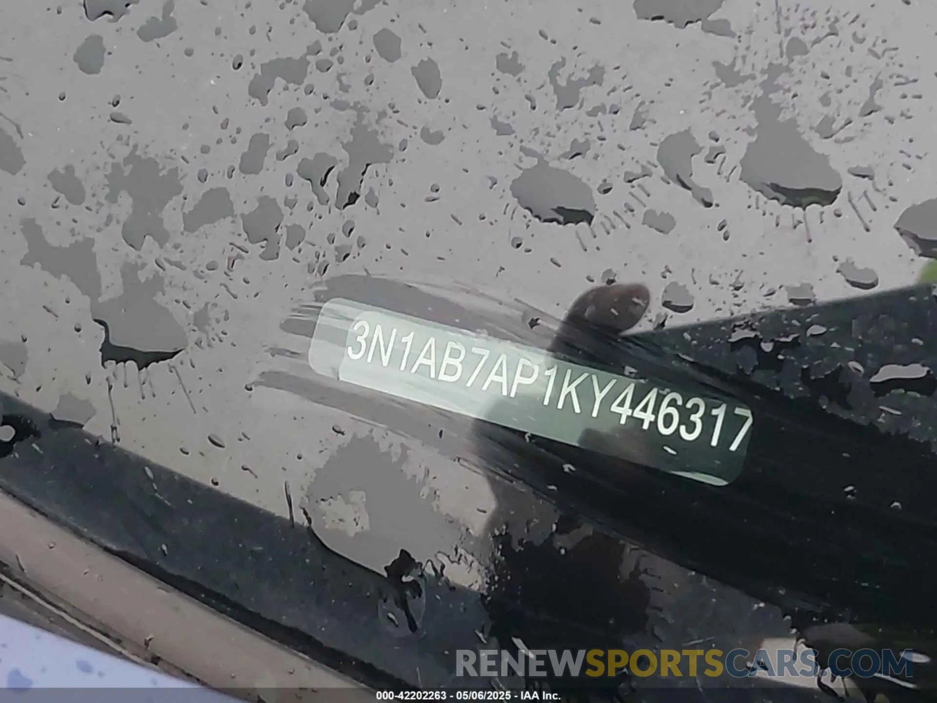 17 Photograph of a damaged car 3N1AB7AP1KY446317 NISSAN SENTRA 2019