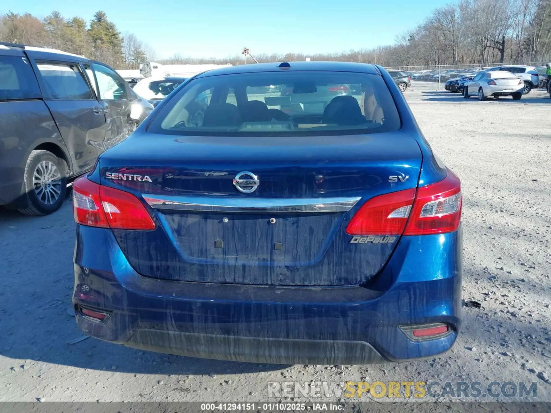 16 Photograph of a damaged car 3N1AB7AP1KY449315 NISSAN SENTRA 2019