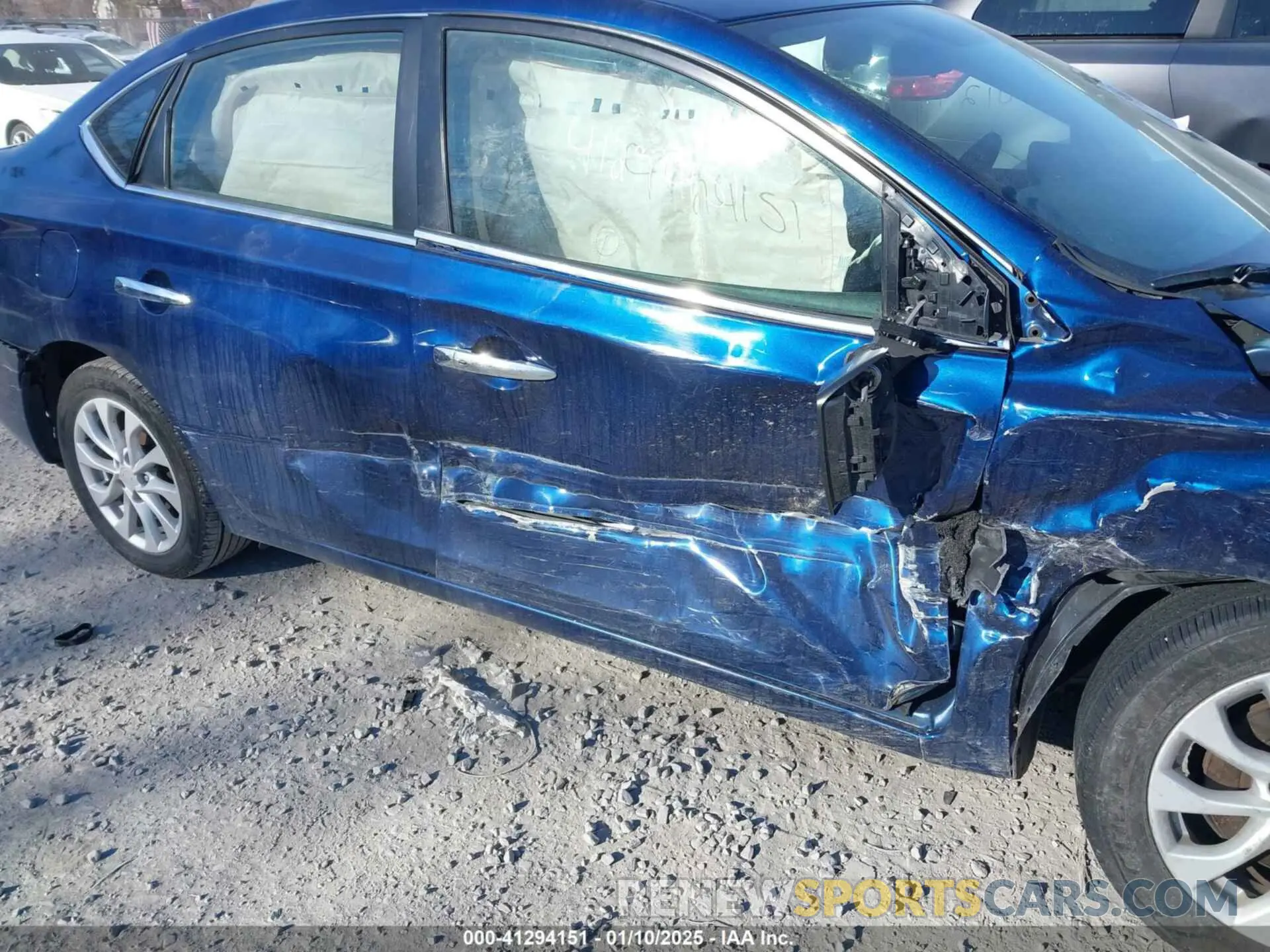 17 Photograph of a damaged car 3N1AB7AP1KY449315 NISSAN SENTRA 2019