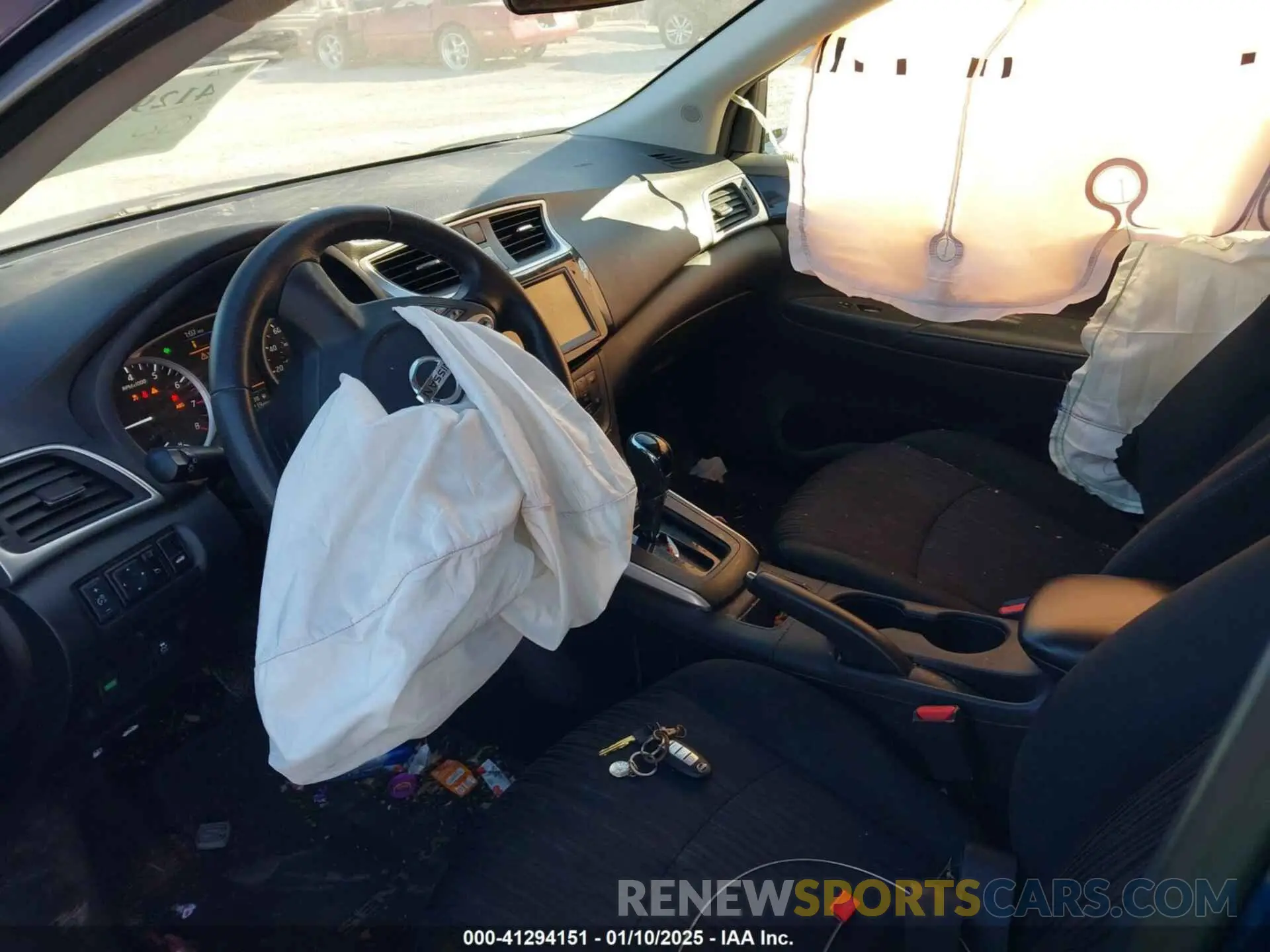5 Photograph of a damaged car 3N1AB7AP1KY449315 NISSAN SENTRA 2019
