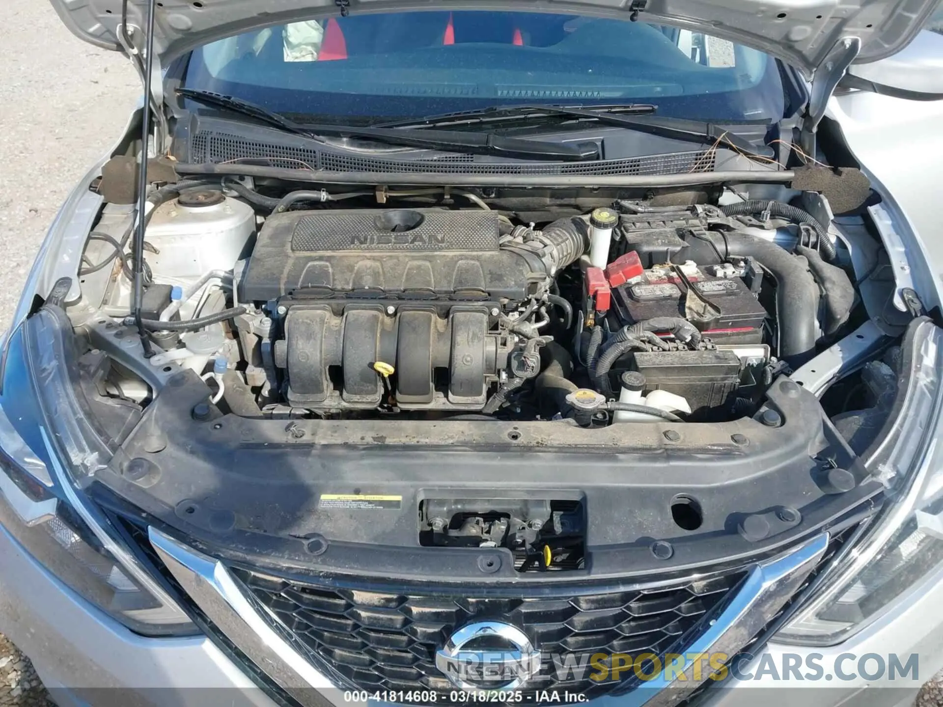 10 Photograph of a damaged car 3N1AB7AP1KY451694 NISSAN SENTRA 2019