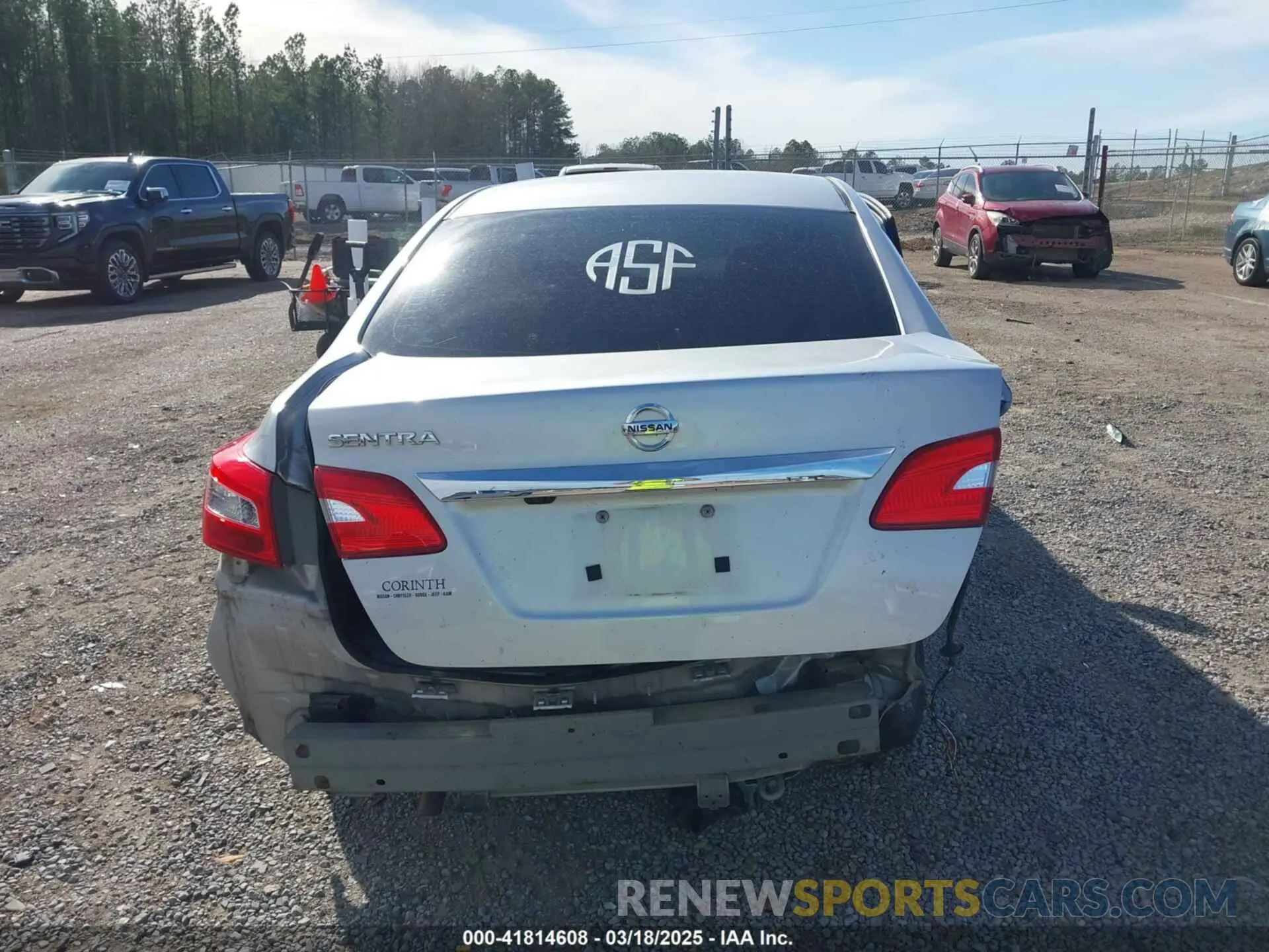 17 Photograph of a damaged car 3N1AB7AP1KY451694 NISSAN SENTRA 2019