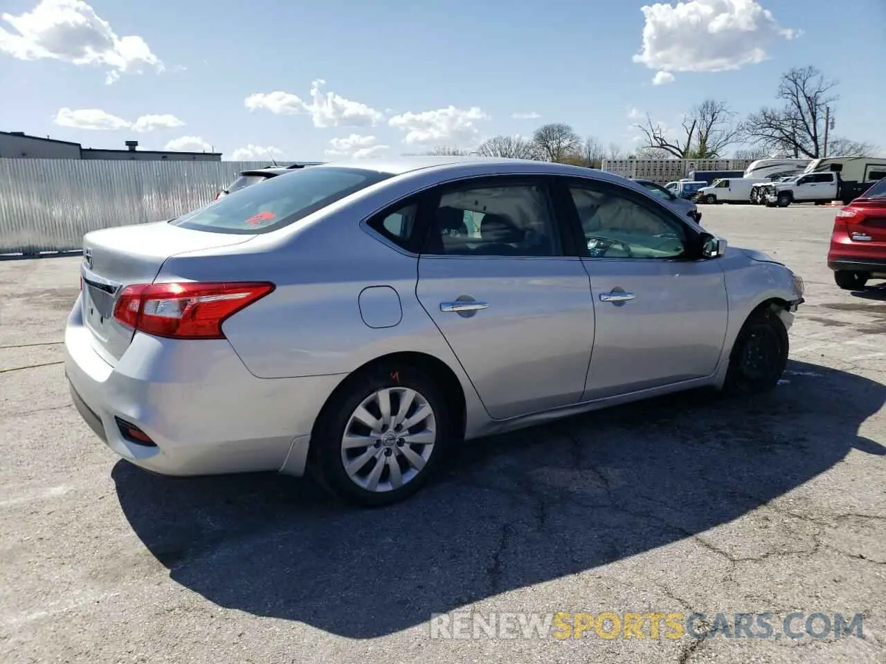 3 Photograph of a damaged car 3N1AB7AP1KY456698 NISSAN SENTRA 2019