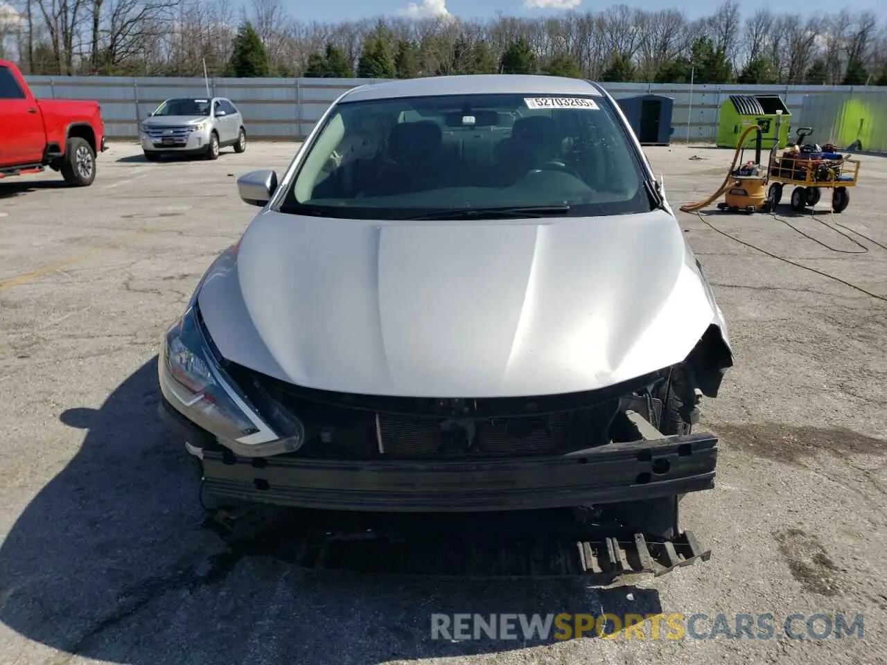 5 Photograph of a damaged car 3N1AB7AP1KY456698 NISSAN SENTRA 2019