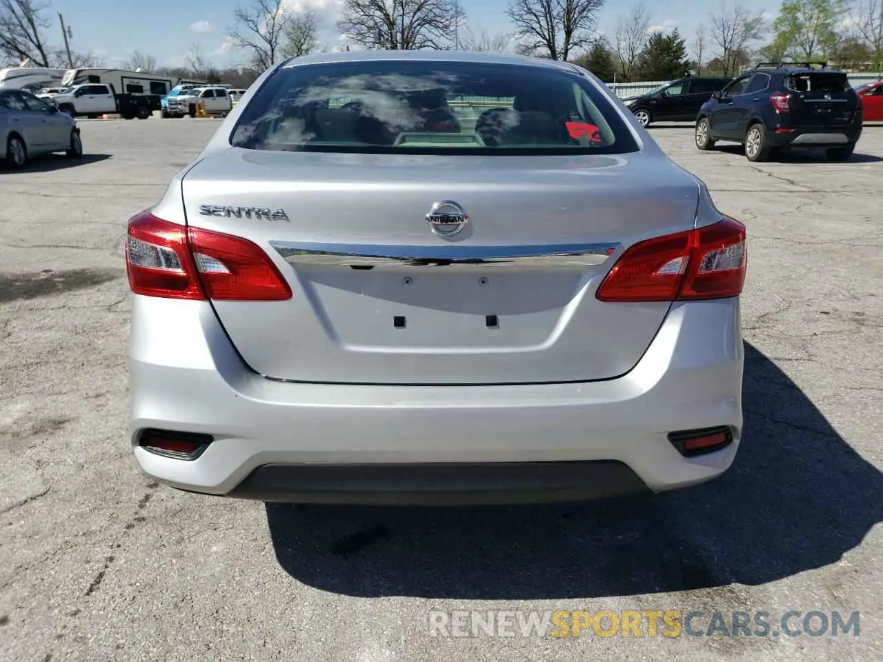 6 Photograph of a damaged car 3N1AB7AP1KY456698 NISSAN SENTRA 2019